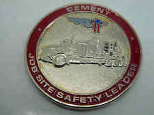 CEMENT JOB SITE SAFETY LEADER CHALLENGE COIN picture