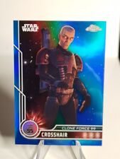 2023 Topps Chrome Star Wars Crosshair Blue Refractor /199  picture