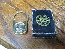Solid Brass Conoco  Keychain w/ Box    #DN U picture
