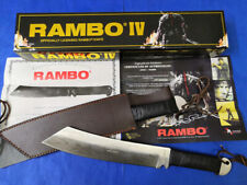 7mm TOP RAMBO FIRST BLOOD PART IV LICENSED SIGN POWER SURVIVAL HUNTING KNIFE   picture