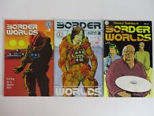 Kitchen Sink Comix BORDER WORLDS #1-3 3x Comics 1986 LOOKS GREAT picture