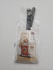 TITO'S HANDMADE VODKA Official Tito's Taster Metal Luggage Golf Bag Tag Sealed picture