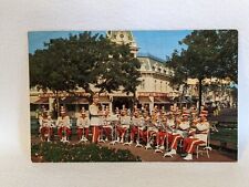 Postcard California Disneyland Band George Washington 5 Cent Blue Stamp A7 picture