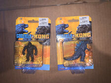 Playmates Monsterverse Godzilla VS Kong Mini Figures GODZILLA AND KONG SET OF 2 picture