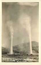 Postcard RPPC 1930s California Napa Calistoga St Helena Geysers CA24-1272 picture