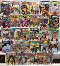 Marvel Comics The Thing Run Lot 2-34 Missing 18,21,23,24 FN/VF 1983 picture
