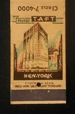 1940s Tarry at the Hotel Taft CIrcle 7-4000 7th Ave. at 50th St. NYC NY MB picture