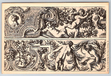 c1910s Cartouche Ornament Lepautre Art Antique Postcard picture