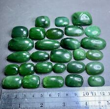 Nephrite Jade Cabochons 1100 Carats ,28 Pieces Lot,anniversary Gift,birthday Gft picture
