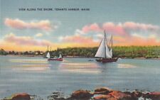  Postcard View Along Shore Tenants Harbor Maine  picture