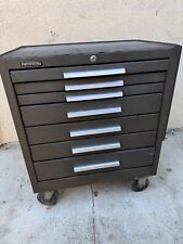 Kennedy 7 Drawer. Rolling Tool Cabinet Toolbox #297. With 1 Key And Side Shelf. picture