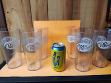 Dr Pepper Collectible 24oz Plastic Cup Set (6) NEW picture