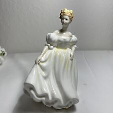 Royal doulton figurine lady dancing vintage royal doulton collectible picture