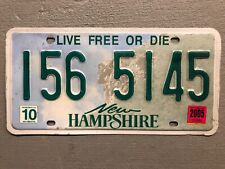 NEW HAMPSHIRE LICENSE PLATE OLD MAN OF THE MOUNTAIN 🏔 RANDOM LETTERS/NUMBERS picture