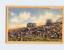 Postcard Approaching the Summit of Mt. Washington White Mountains New Hampshire picture