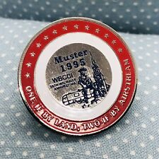 Vtg Muster 1995 WBCCI Airstream International Rally Amherst, MA Lapel Pin picture