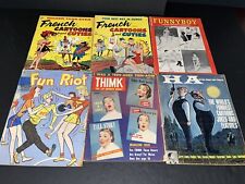 6 HUMOR MAGAZINES From The 1950S And 60S THIMK HA CARTOON CUTIES picture