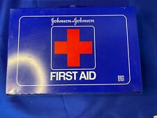 Vintage Johnson & Johnson First Aid Kit 8161 picture