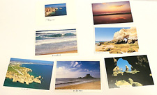 Lot of 7 Vintage Algarve Portugal colorful unused postcards picture