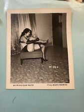 Vintage 5 x 4 B&W PINUP RISQUE PHOTO (P-120) IRVING KLAW picture