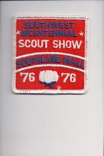 1976 Southland Mall Southwest Bicentennial Scout Show patch picture