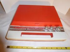 Rare Vintage 1970's RED Audition Portable Radio Phonograph picture