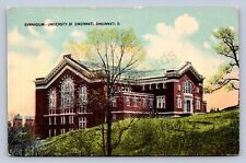 J99/ University of Cincinnati Ohio Postcard c1910 Gymnasium Building  21 picture