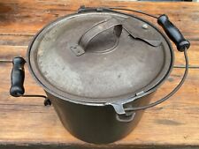 Pre Griswold Erie Cast Iron Safety Cooker with HTF Lid picture