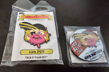 GARBAGE PAIL KIDS Joe Blow 2 Inch Pin and Coin Set - Only 50 Made picture