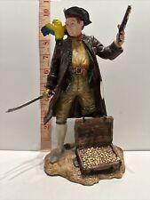 Vintage Royal Doulton Long John Silver Pirate Figurine Resin Hand-Painted 1990s picture