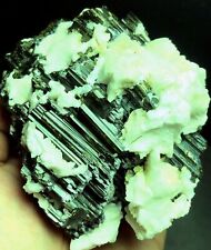 749g 1PC Clear Tourmaline—GREEN Tourmaline Crystal Rough gem Rock Specimen g935 picture