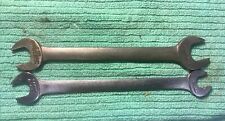 2 Vintage Craftsman No 3 & 4 Tappet Wrenches 5/8-11/16 & 3/4-7/8 picture