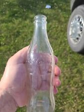 1 - Vintage Clear Glass Coca Cola  Coke Bottle 10 oz No Deposit No Refill picture