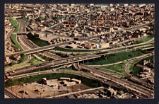 1963 THE INTERCHANGE LOS ANGELES CA - Freeway system posted to Canada message 4c picture