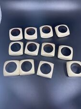Vintage Napkin Rings Set Of 12 picture