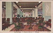 c1930s The East Room YMCA Y.M.C.A. Hotel Chicago IL UNP Postcard B3896.4 picture