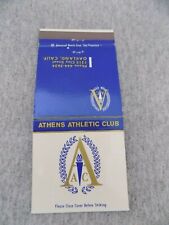 Vtg FS Matchbook Cover Athens Athletic Club Oakland CA  picture