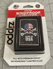 2018  Zippo MADE IN THE USA SKULL - NEW IN PACKAGE picture
