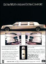 1991 1992 Lincoln Town Car Limousine DaBryan Advertisement Print Art Ad K132 picture