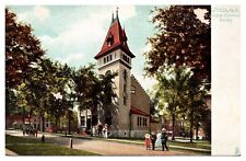 Utica New York Raphael Tuck 2027 Artistic Series Scenic Hores Buggy Postcard picture