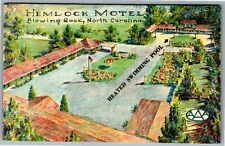 Vintage Postcard~ Hemlock Motel~ Blowing Rook, North Carolina picture
