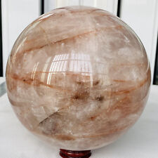 Natural red gum flower ball quartz crystal energy reiki healing 4440g picture