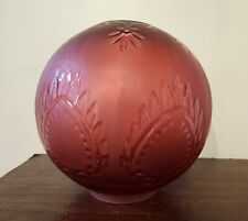 Antique Red Satin Glass 10
