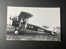 Mint 1919 England Aviation RPPC Postcard K141 Captain Gatherwood Biplane picture