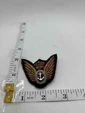 RCN Fleet Air Arm Observer gold bullion wing KC pin missing picture