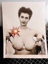 Vtg Original 50’s Risque Busty Cheesecake Pinup Ruth Lager Photo #119 picture