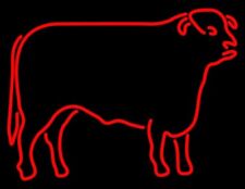 New Cow OX Neon Light Sign 24