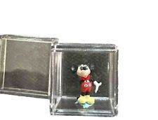 Vintage Disney Classic Mickey 3/4” Figurine  Miniature  Metal Painted picture