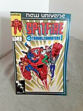 Spitfire And The Troubleshooters Comic Book Issue #1 1986 Marvel picture