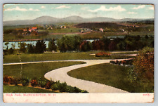 c1910s Stark Park Manchester New Hampshire Antique Undivided Vintage Postcard picture